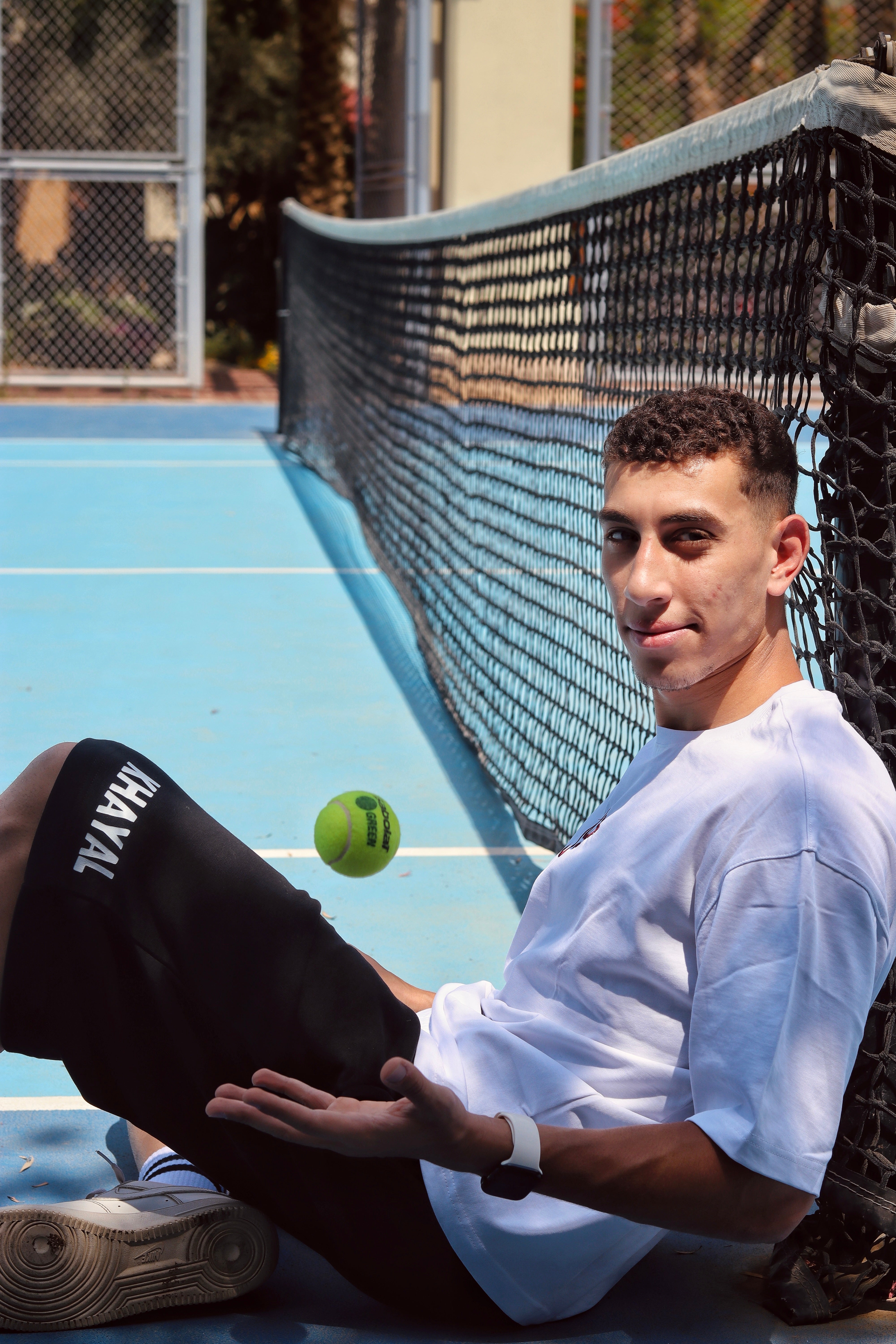 "Khayal" black shorts