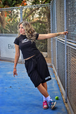 "Khayal" black shorts