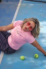 "Khayal" pink baby tee