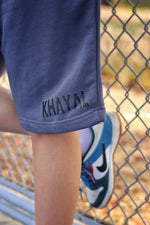 "Khayal" gray shorts