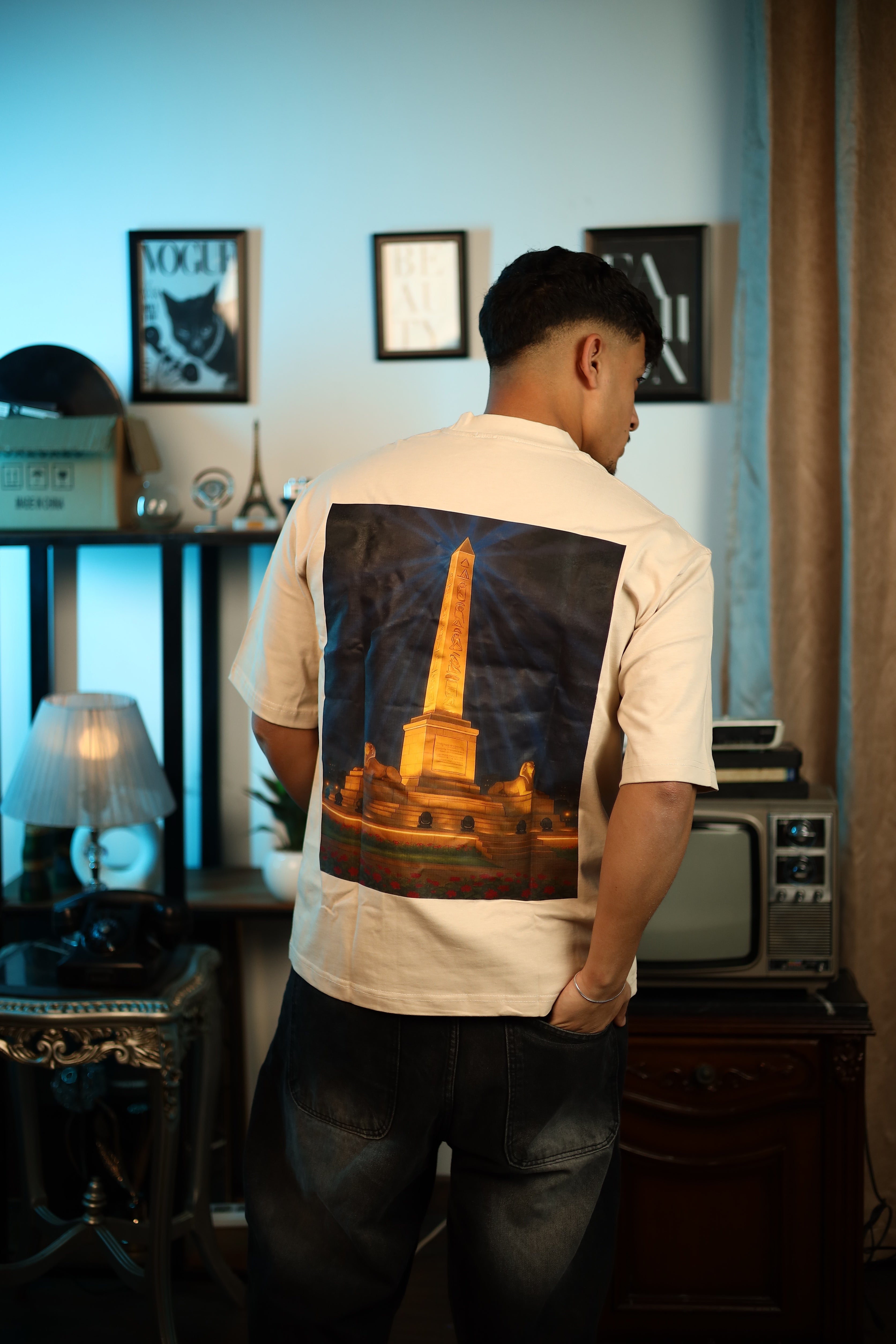 "Khayal" Beige T-shirt