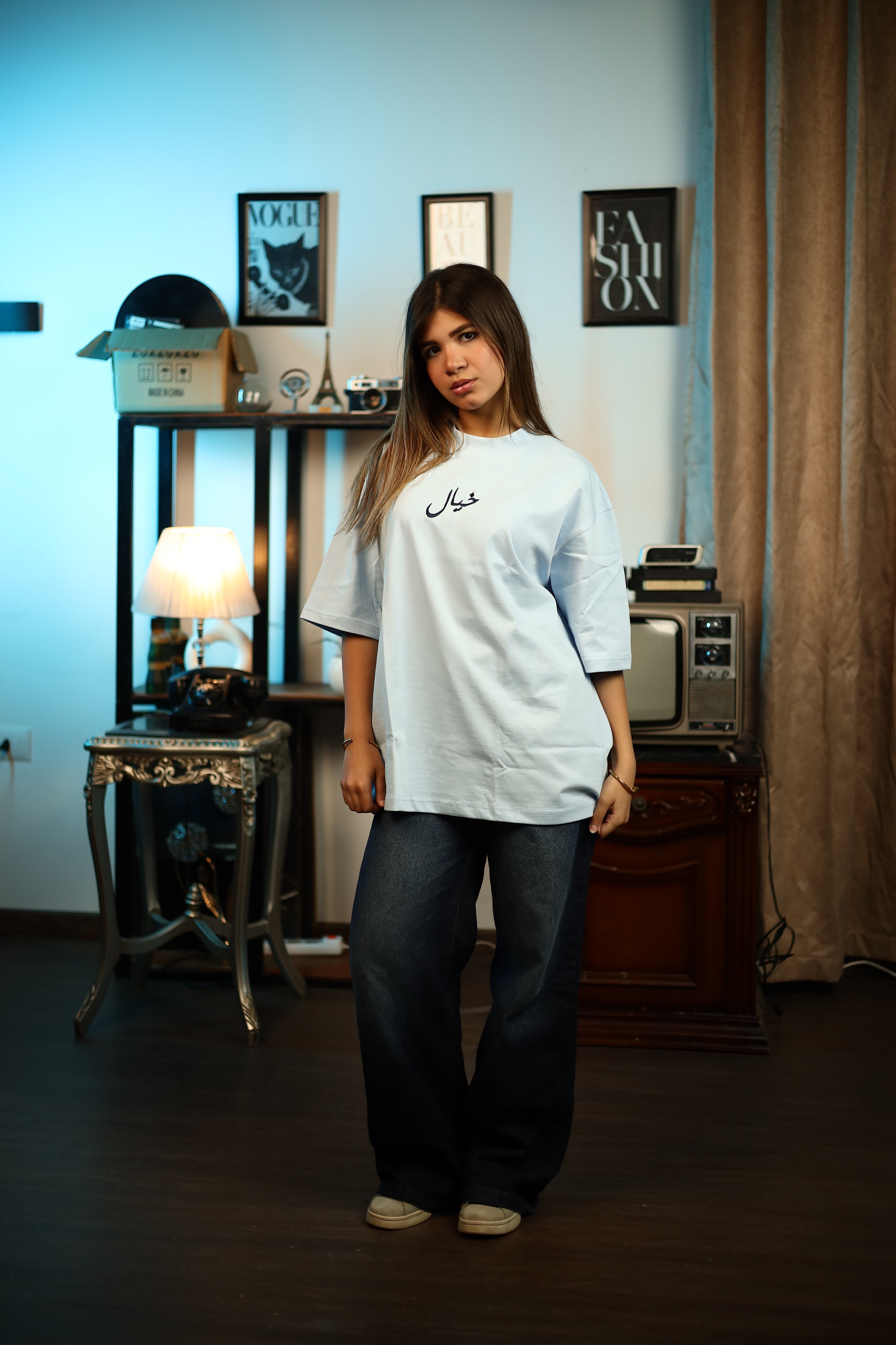 "Khayal" Baby Blue T-shirt