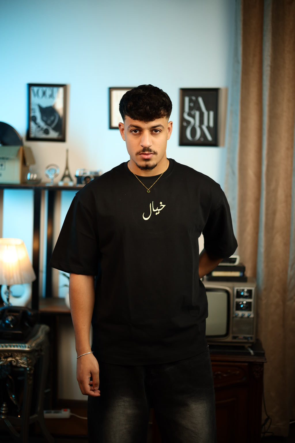 "Khayal" Black T-shirt