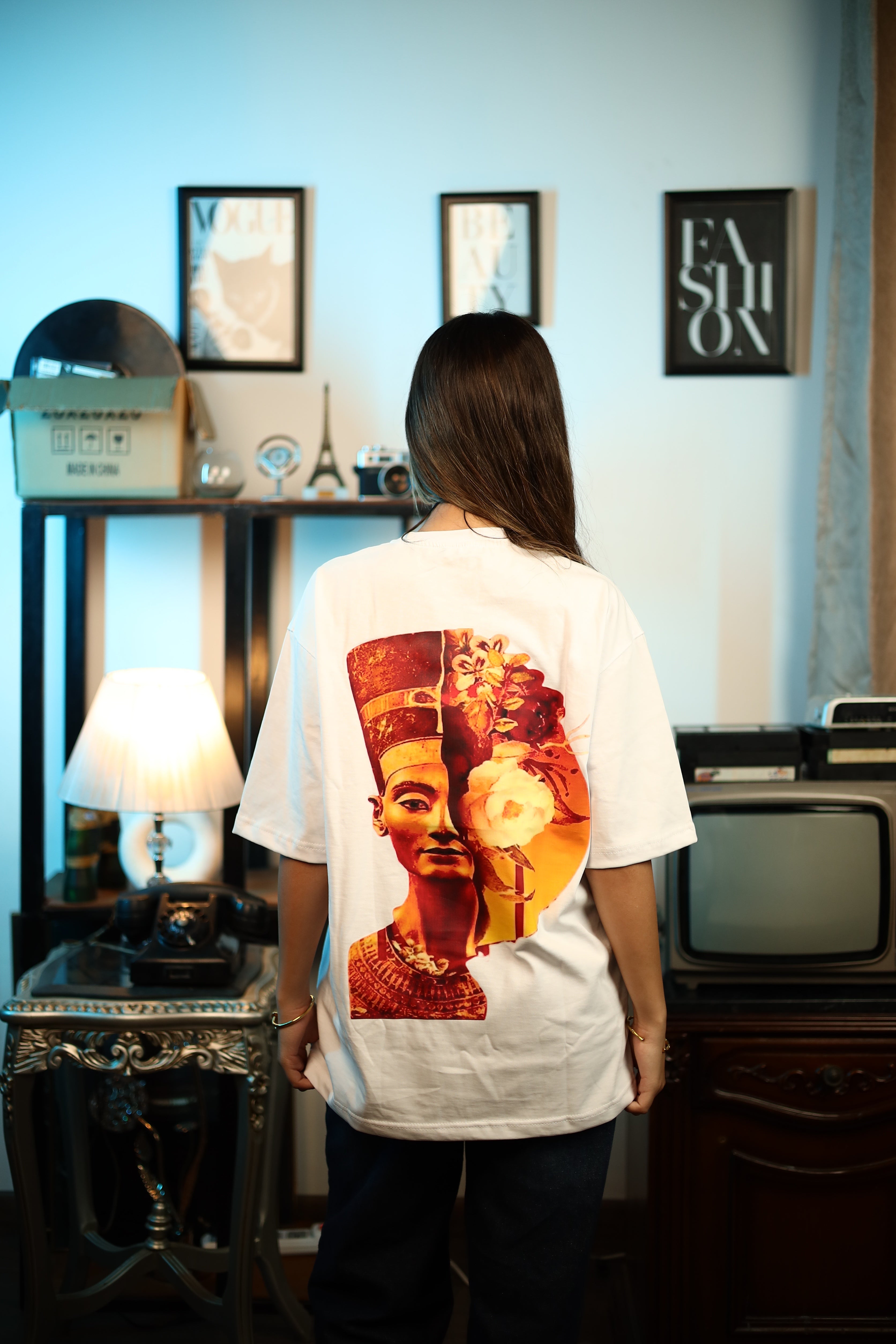 "Khayal" White T-shirt
